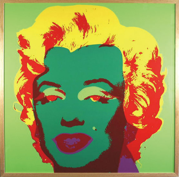 アンディ・ウォーホル版画額 「マリリン・モンロー」 / アンディ