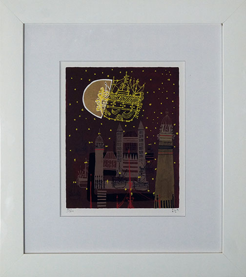 Yoshitaka Hayakawa / 早川義孝版画額 | Natsume Books