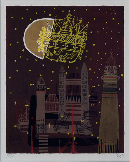 Yoshitaka Hayakawa / 早川義孝版画額 | Natsume Books