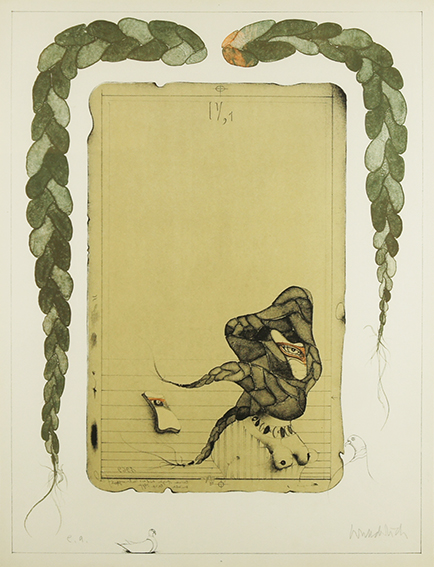 ポール・ヴンダーリッヒ版画額 | Natsume Books