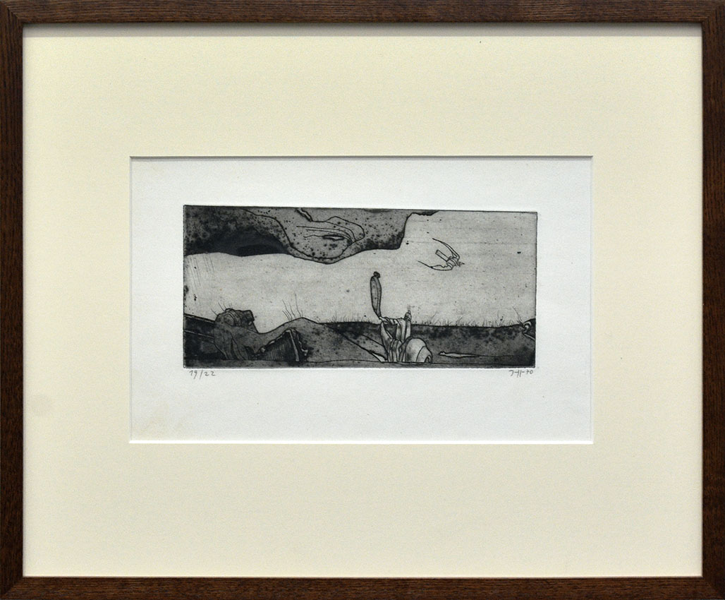 ホルスト・ヤンセン版画額「作品」 | Natsume Books