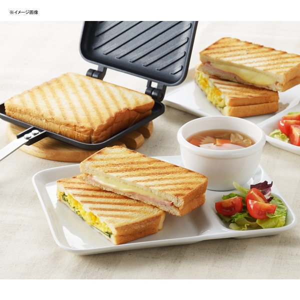 ヨシカワ さくさくホットサンドメーカー SJ2408｜アウトドア用品・釣り