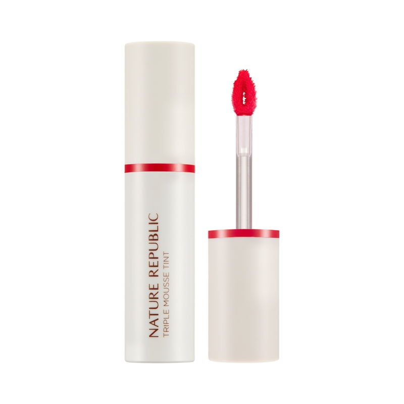 BYFLOWER TRIPLE MOUSSE TINT 03 PINK MOUSSE – Nature Republic Europe