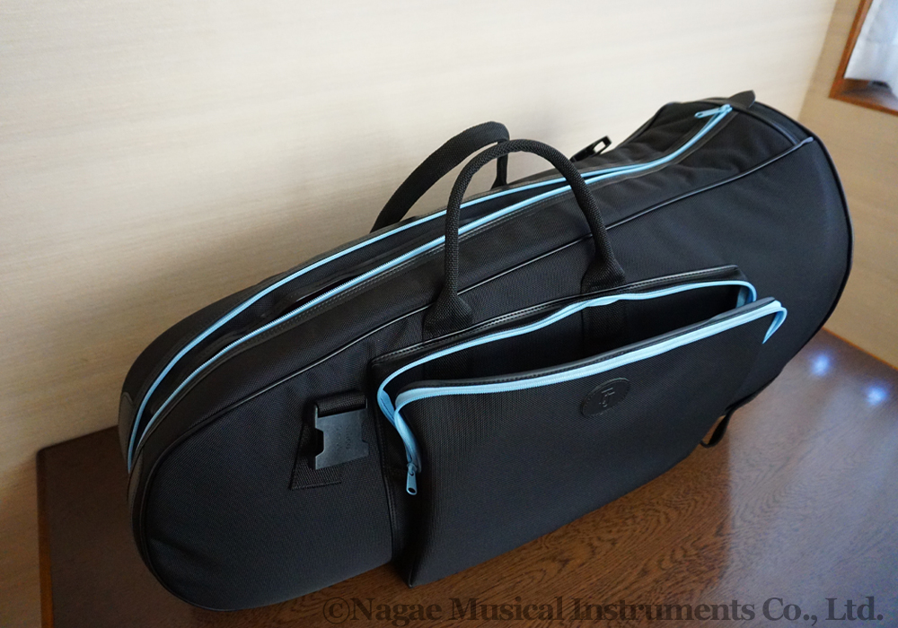 S.ハヤシ ユーフォニウムソフトケース楽譜ポケット付 ブラック カラー