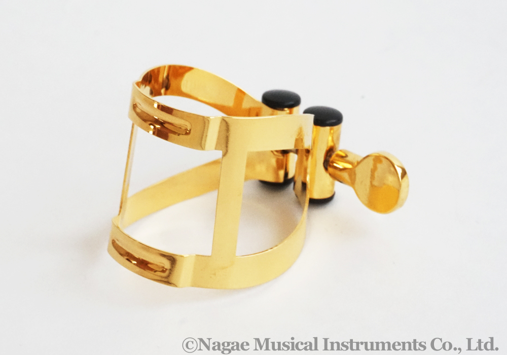 バンドレン テナーサックスリガチャー＆キャップM/O ゴールド LC58GP