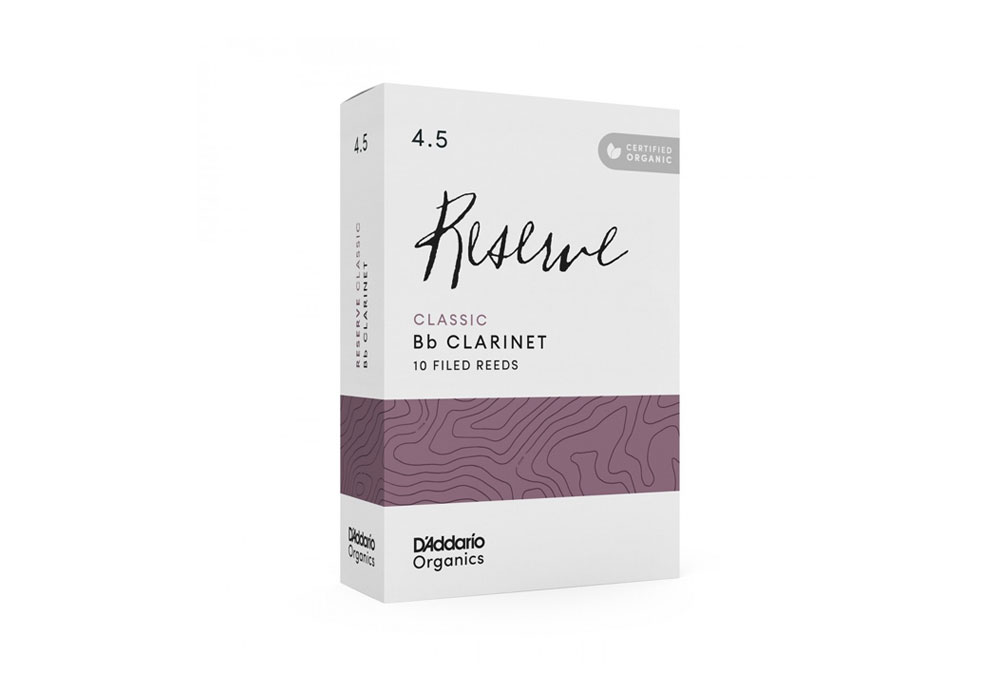 ダダリオ B♭クラリネットリードオーガニック レゼルヴ クラシック