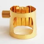 BG テナーサックスリガチャー&キャップ Tradition GP(ゴールド) L41