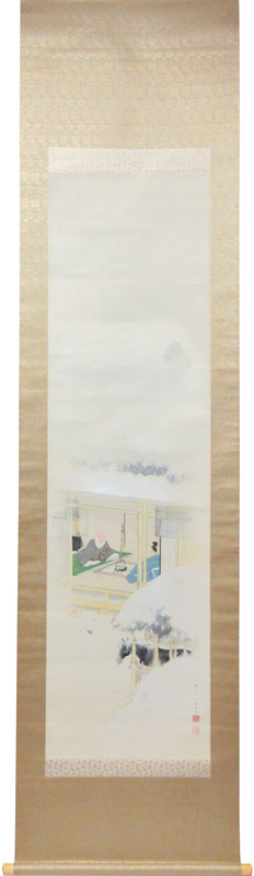 小村大雲 鉢の木/掛け軸(Hanging scrolls) 絵画の買取 販売 鑑定