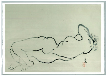 熊谷守一 裸婦/Web書画ミュージアム