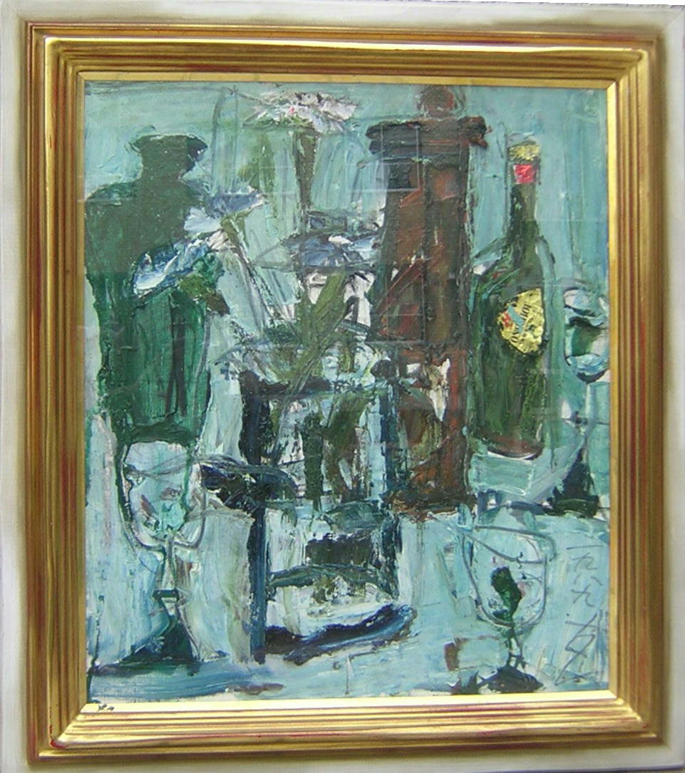 Web書画ミュージアム 須田剋太 花とビン