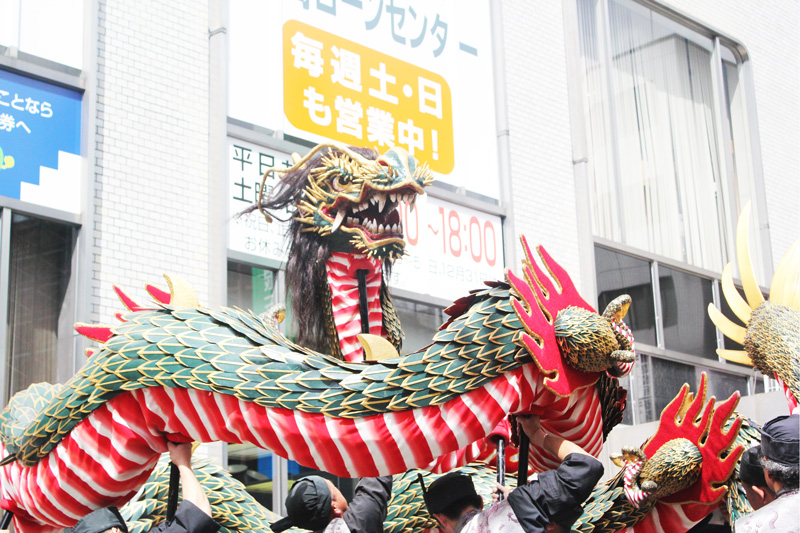 長崎くんち2019-踊町：籠町（龍踊） - ながさきプレス