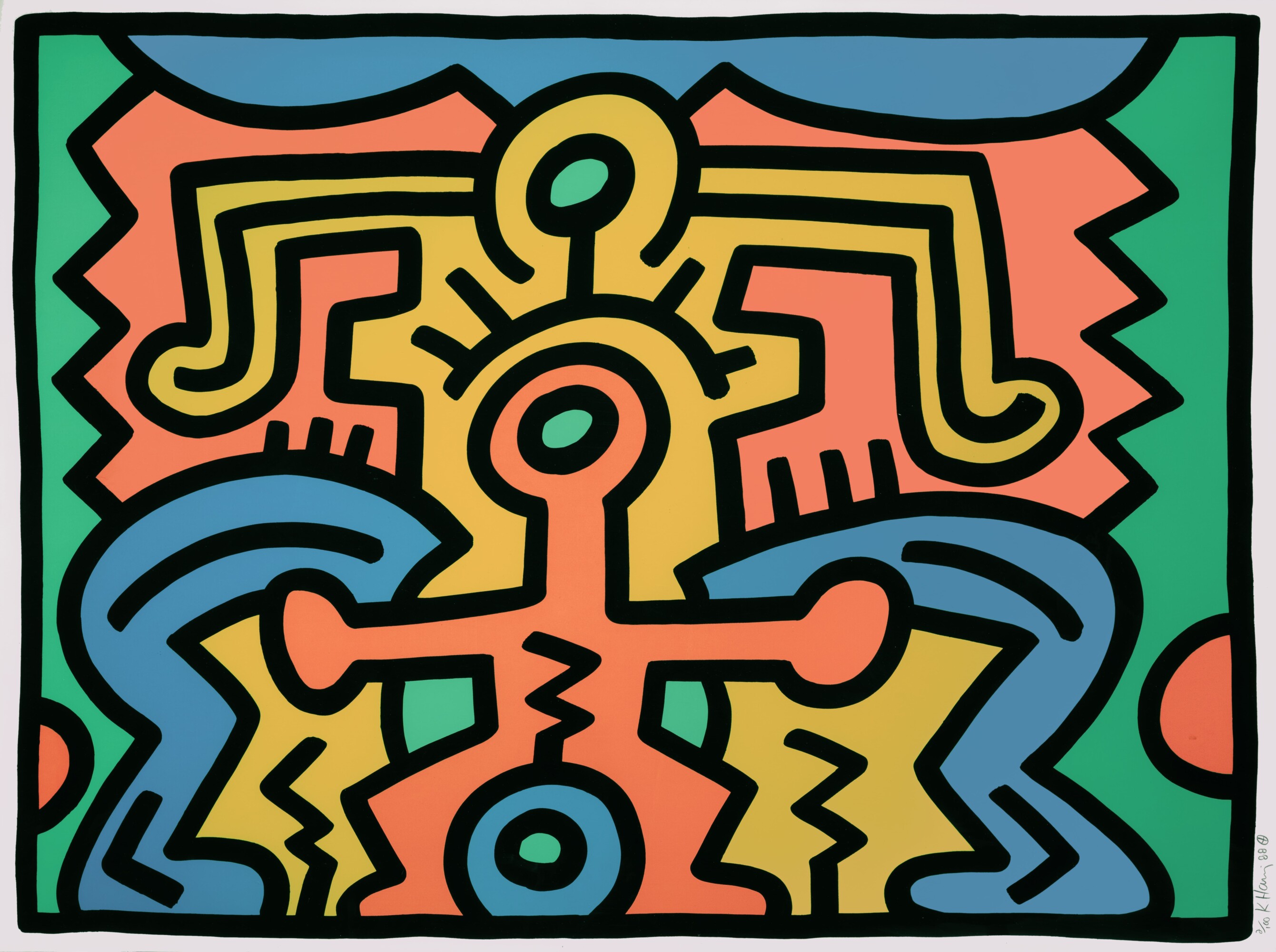 Keith Haring: Arching Lines 人をつなぐアーチ | EXHIBITION | 中村