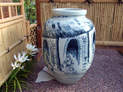 登り窯絵壺｜中村陶器 信楽焼の通販サイト （滋賀/陶器/焼き物