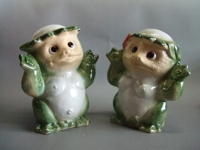 河童かっぱカップル｜中村陶器 信楽焼の通販サイト （滋賀/陶器/焼き物