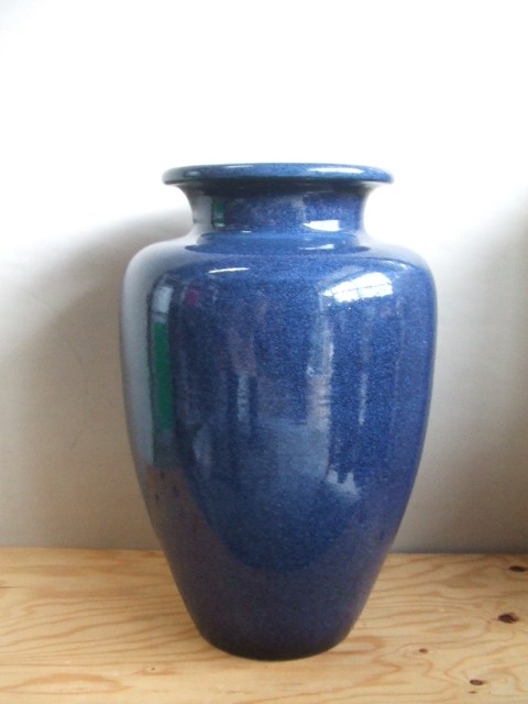 群青壺型大花瓶 18号｜中村陶器 信楽焼の通販サイト （滋賀/陶器