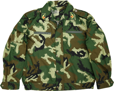 〇五式武装警察迷彩服 上下セット 中国人民解放軍 ミリタリーショップ