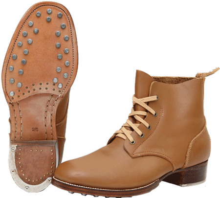 陸軍 編上靴 ミリタリーショップ 革ジャン 中田商店