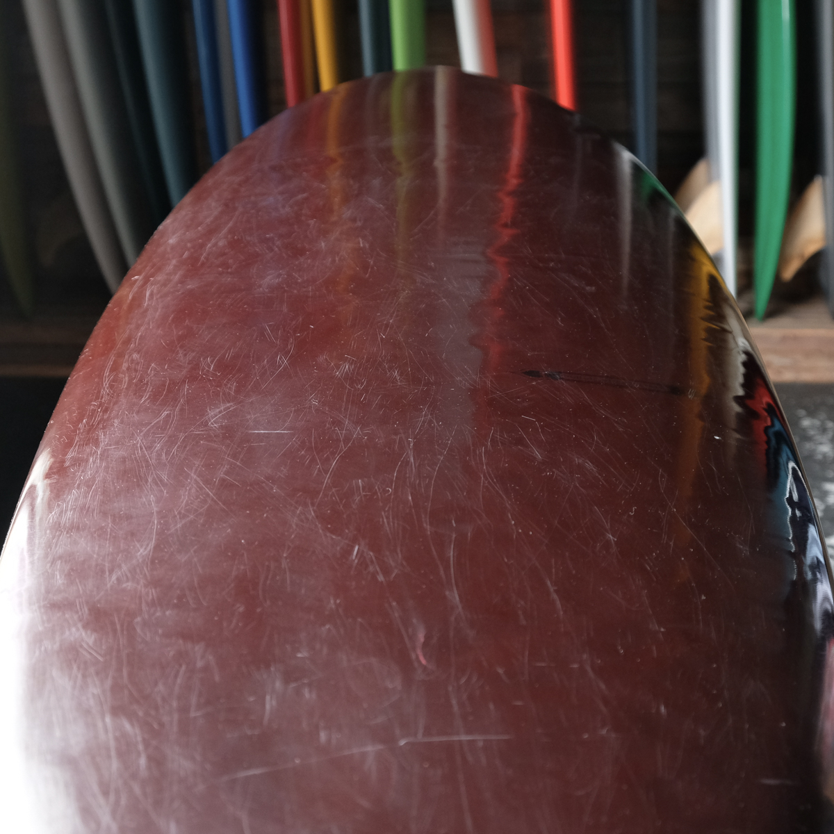 USED】MAHAL SURFBOARDS / 711SINGLE 7'11” x 21-7/8″ x 3-1/4″ No