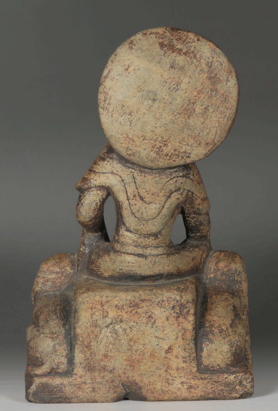 古美術 波兎 / 交脚思惟弥勒菩薩像 唐代