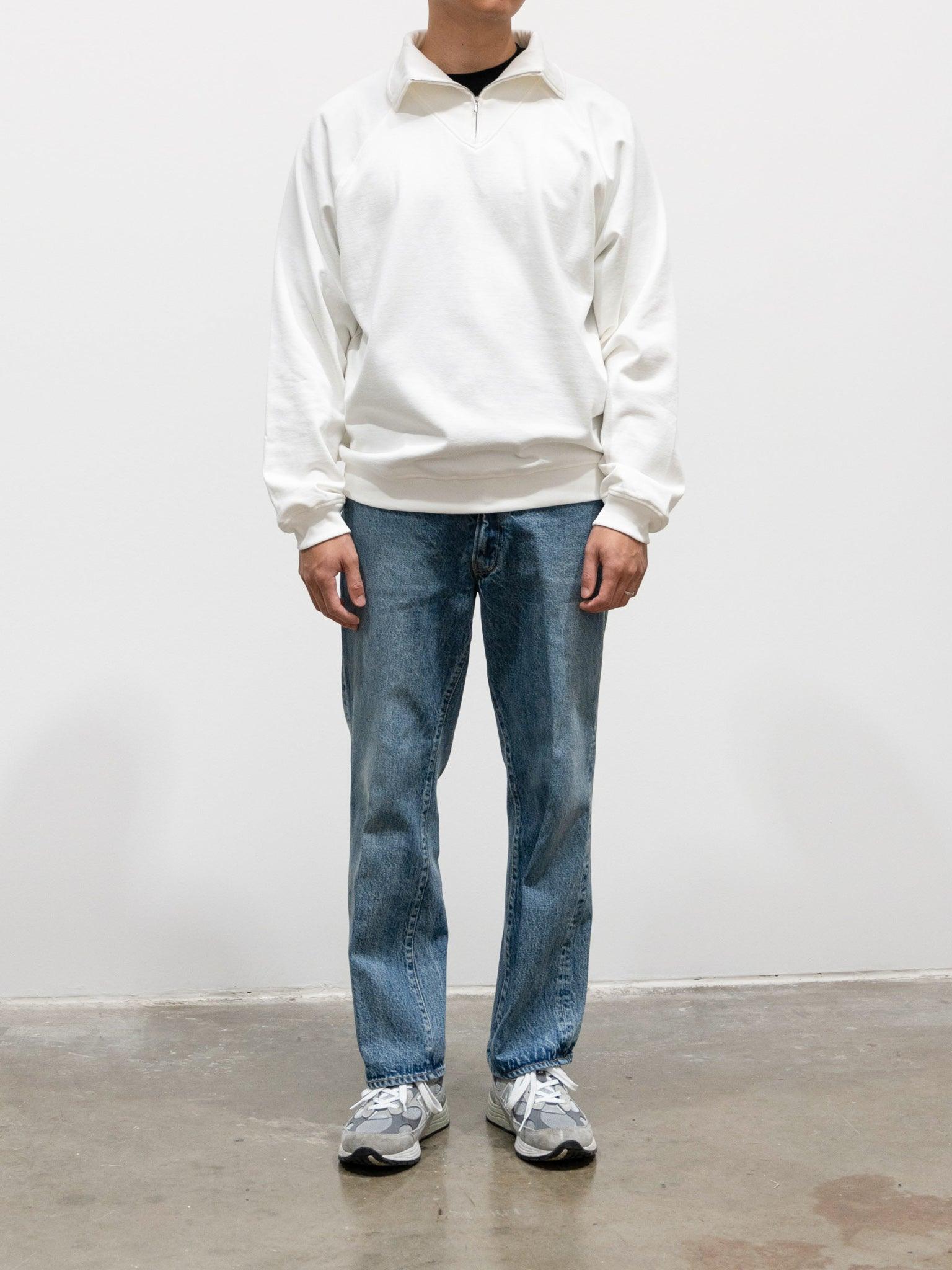 Namu Shop - Kaptain Sunshine Sea Island Cotton Sweat Halfzip