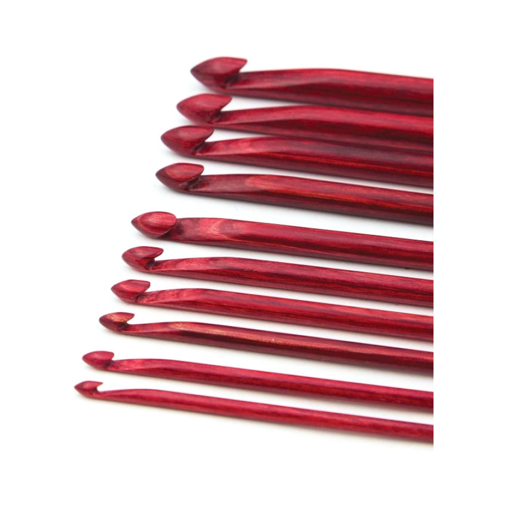 ニットプロ（KnitPro） かぎ針セット 10サイズ 木製 | アモーレ