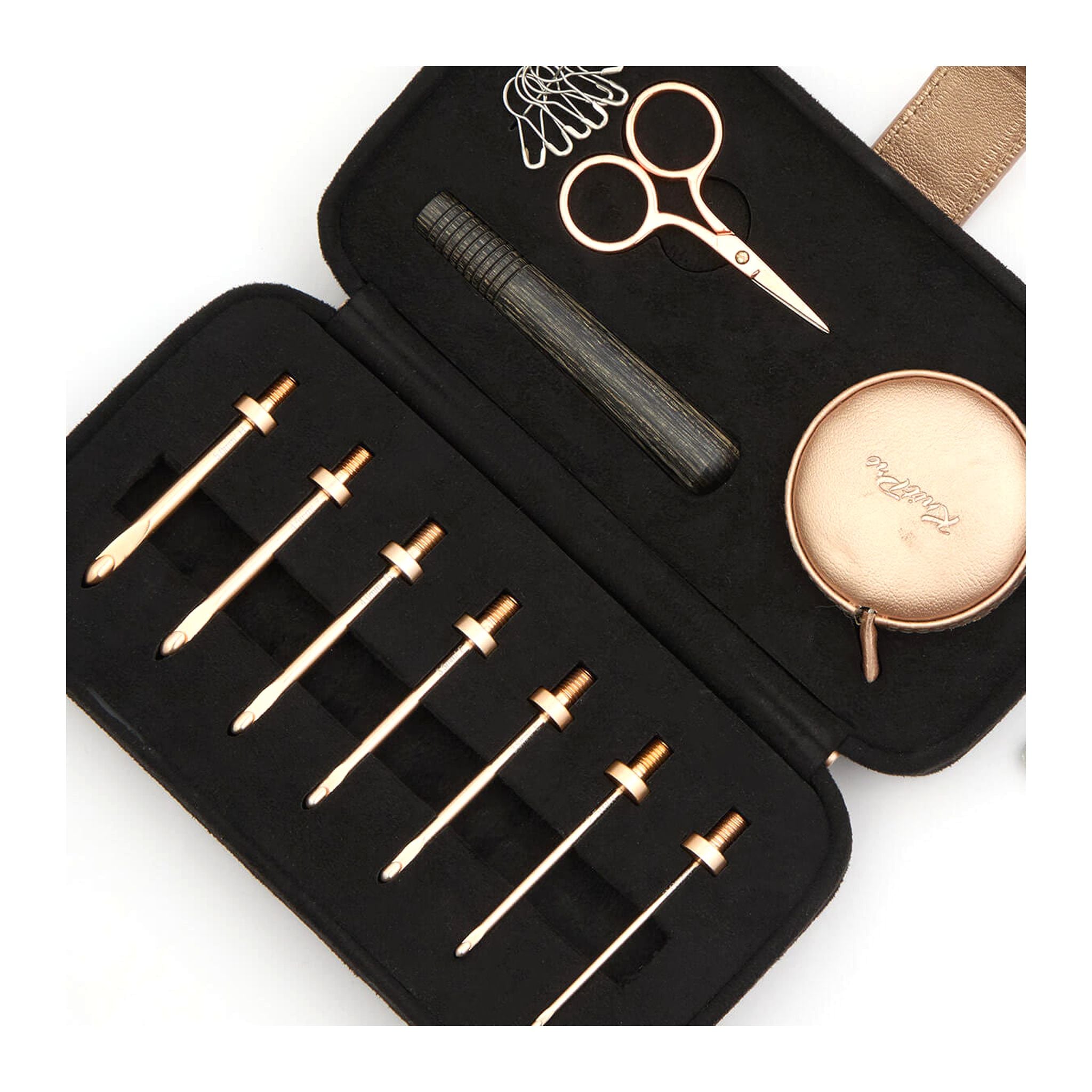 ニットプロ（KnitPro） 付け替え式かぎ針セット 2-5mm 金属針先・木製