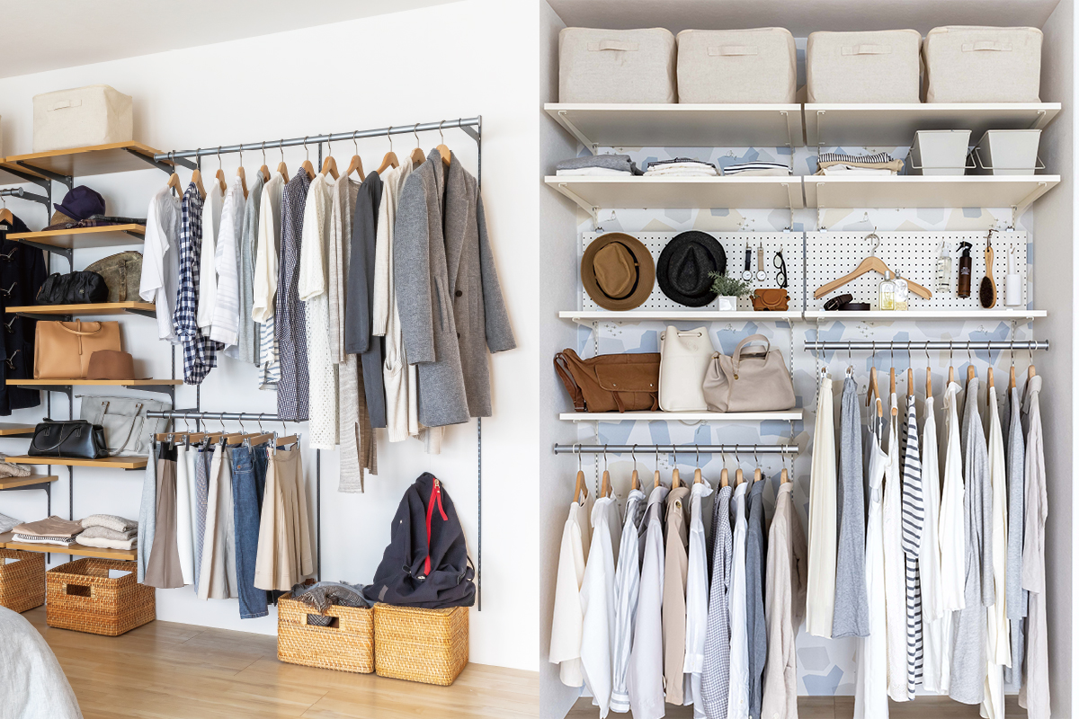 玄関・クローゼット収納 | アームハング棚柱SS | 収納なら南海プライウッド