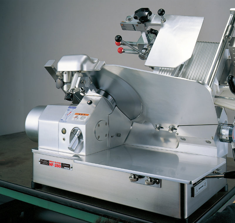 卓上冷凍スライサー NF-280 | 株式会社なんつね | 食肉加工機械、食肉
