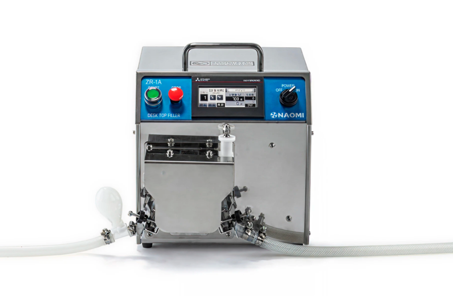 チューブ充填機（6DTZ-W）-充填機専門メーカー株式会社ナオミ