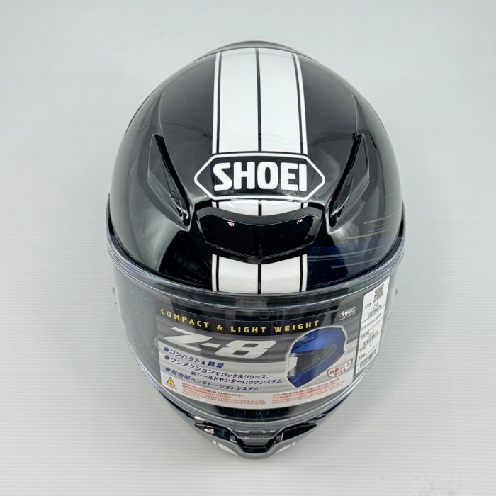 Z-8 IDEOGRAPH イデオグラフ TC-5 BLACK/WHITE フルフェイスヘルメット