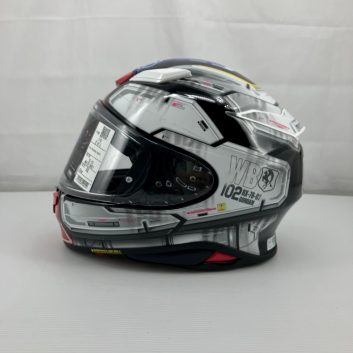 Z-8 RX-78-02ガンダム TC-10 WHITE/GREY フルフェイスヘルメット｜フル