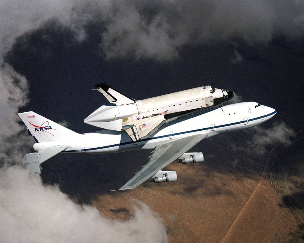 Shuttle Carrier Aircraft (SCA) Space Shuttle Ferry - NASA