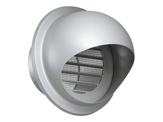 丸型フード付ガラリ（防火ダンパー無・付） KS-WK002S50-#～KS