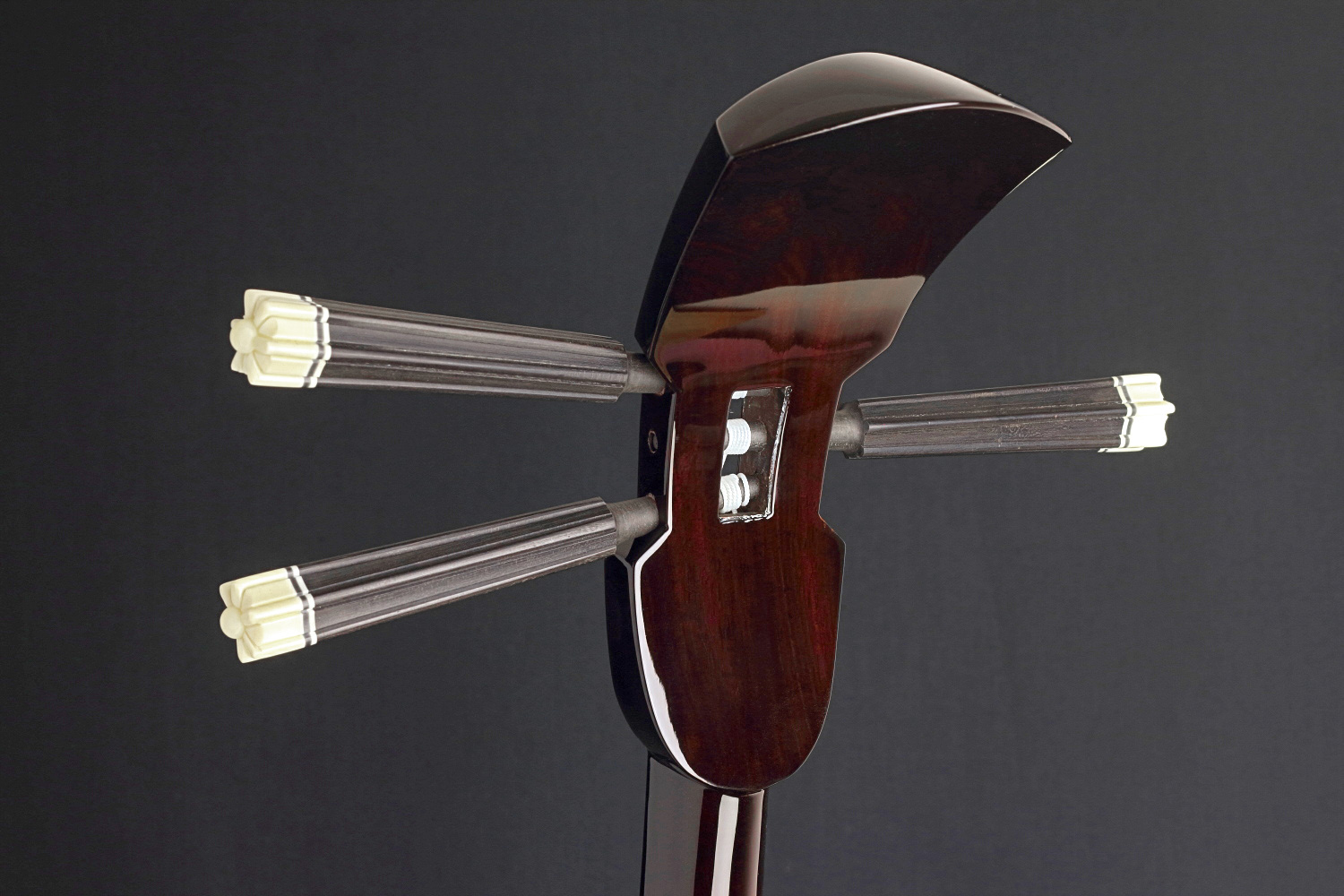 逸品三線】縞黒檀「真壁型」強化張り三線｜三線専門店ナビィ三線