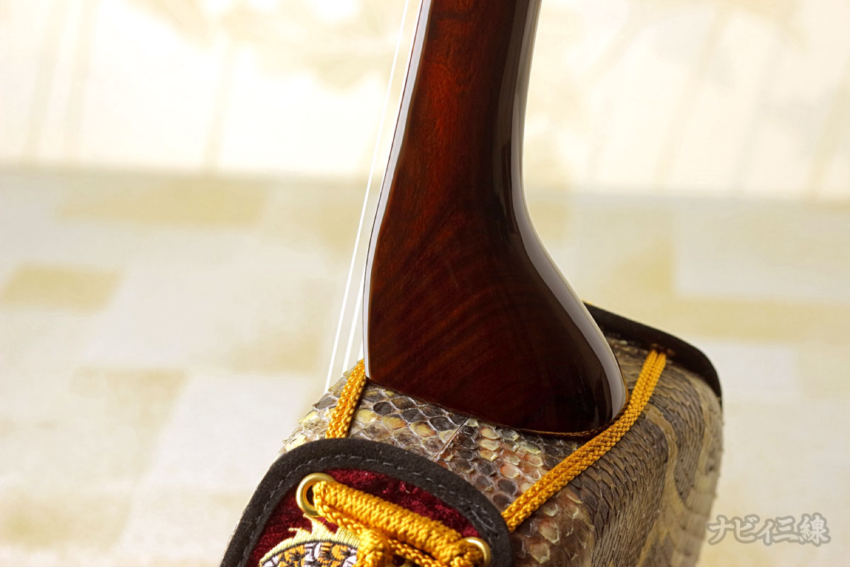 縞黒檀三線 シンプルセット｜三線専門店ナビィ三線