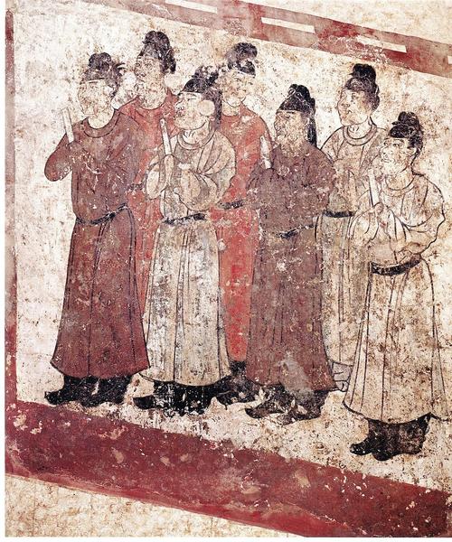 8世紀初めに造られた中国の壁画墓 - なぶんけんブログ