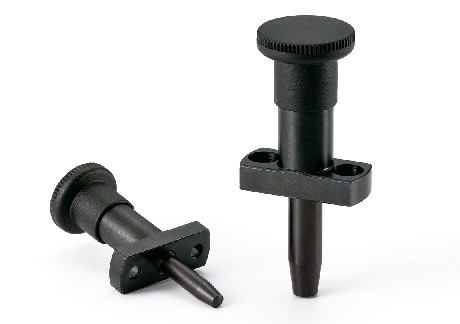 PPCX_フランジつきインデックスプランジャ - 高精度テーパピンタイプ