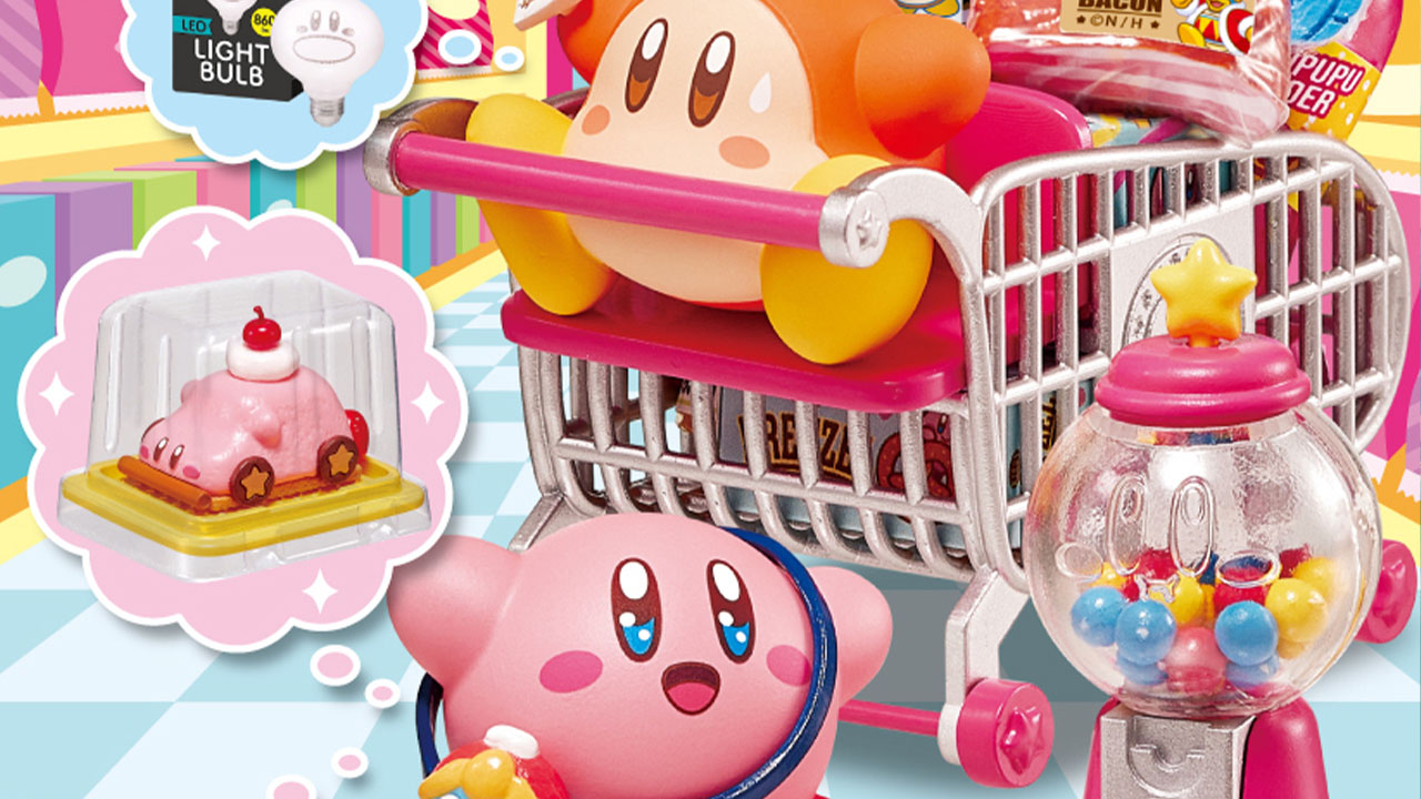 カービィモチーフの食べ物や雑貨がいっぱい！ フィギュア「カービィの