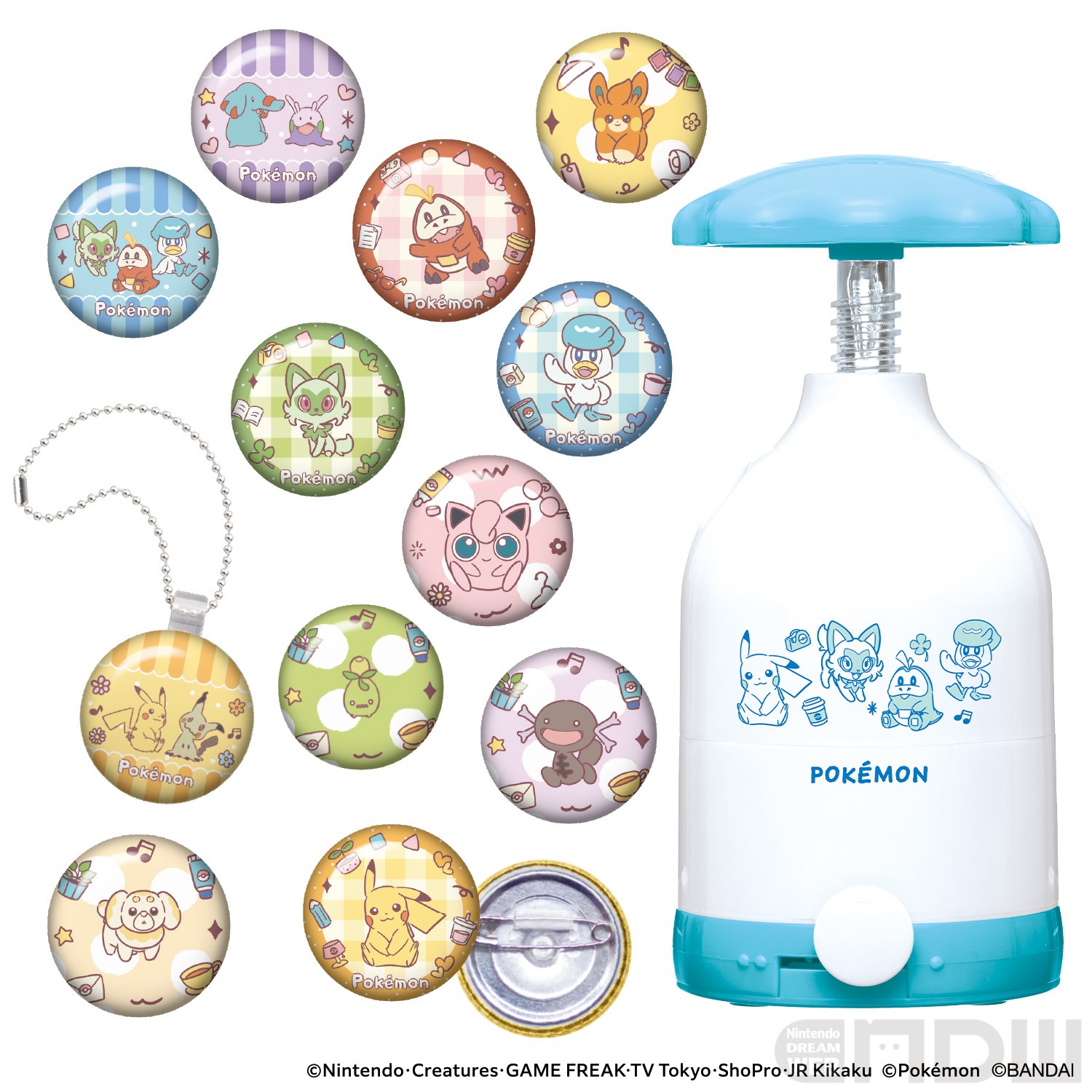 ポケモン」の缶バッチが作れるメイキングトイ「Canバッチgood