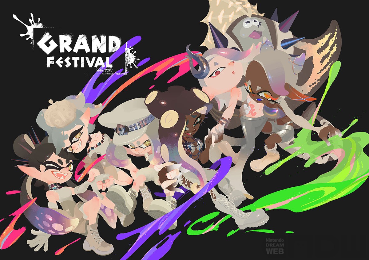 スプラトゥーン3』最大級のフェス「グランドフェスティバル」が開催