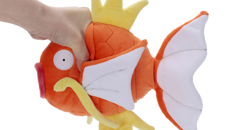 電池のいらないギミックぬいぐるみ「ぴょこりん コイキング」が25年8月