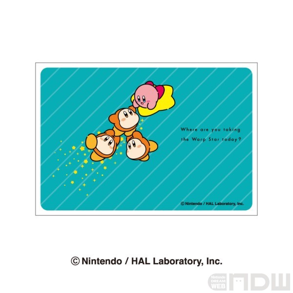 カービィ play with ワドルディ」が描かれた「キャラクタースリーブ