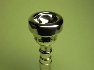 バック（スモールレター） 中古トランペットマウスピース 1 1/2C