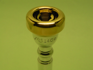 アトリエモモ 中古トランペットマウスピース 14C☆ インナーGP