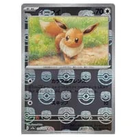 イーブイ(マスターボールミラー) C [ポケモンカード151] SV2a 133/165