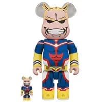 買取】BE@RBRICK-ベアブリック- オールマイト 100%&400% 2体セット