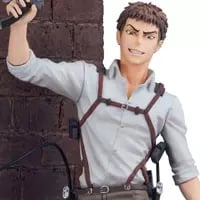 買取】mensHdge technical statue No31＋ 進撃の巨人 ジャン・キル