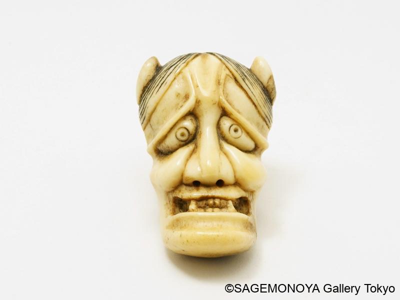 般若－面根付｜根付専門店「提物屋」