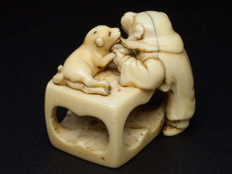 ニュースレター Vol.8「戌・犬・いぬ」－根付専門店「提物屋」SAGEMONOYA