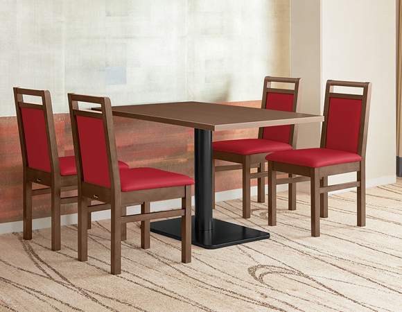 門前】マルカツ業務用木製椅子｜店舗家具NW